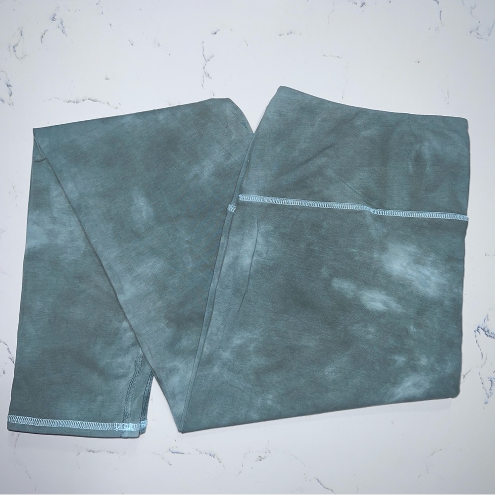 J. Jill Blue Tie-Dye Leggings